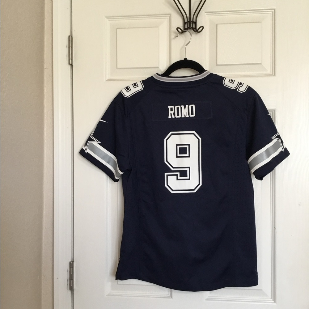 Youth Nike Cowboys Tony Romo Size LG Jersey